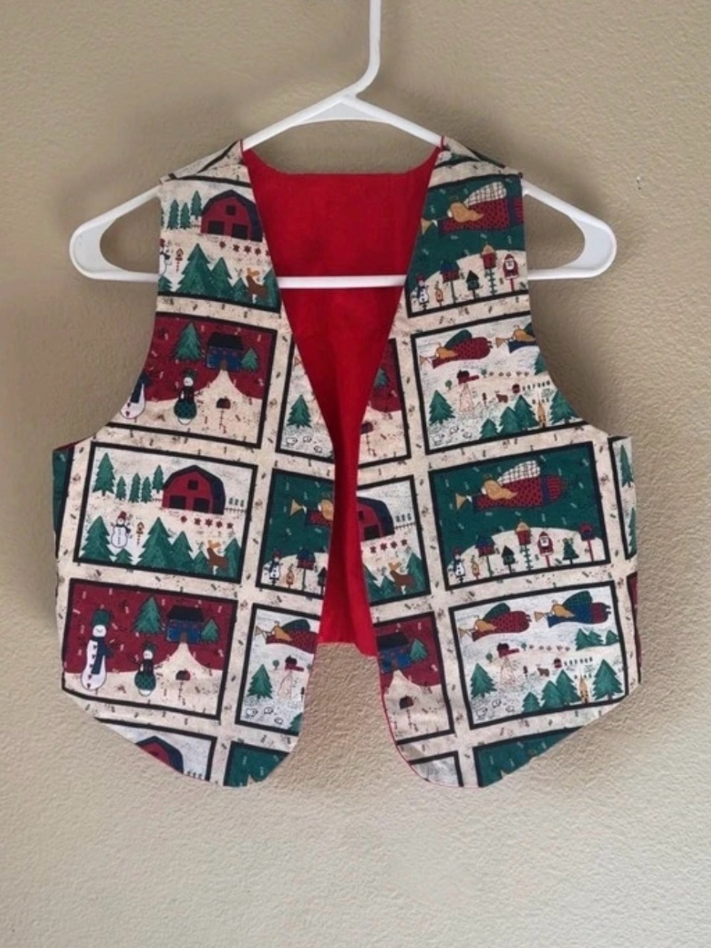 Vintage Christmas Vest